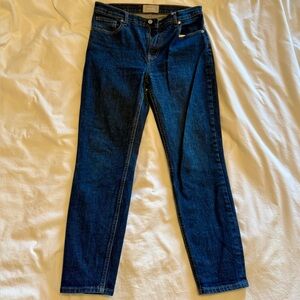 Everlane Women's Straight Leg Jeans - Dark Blue